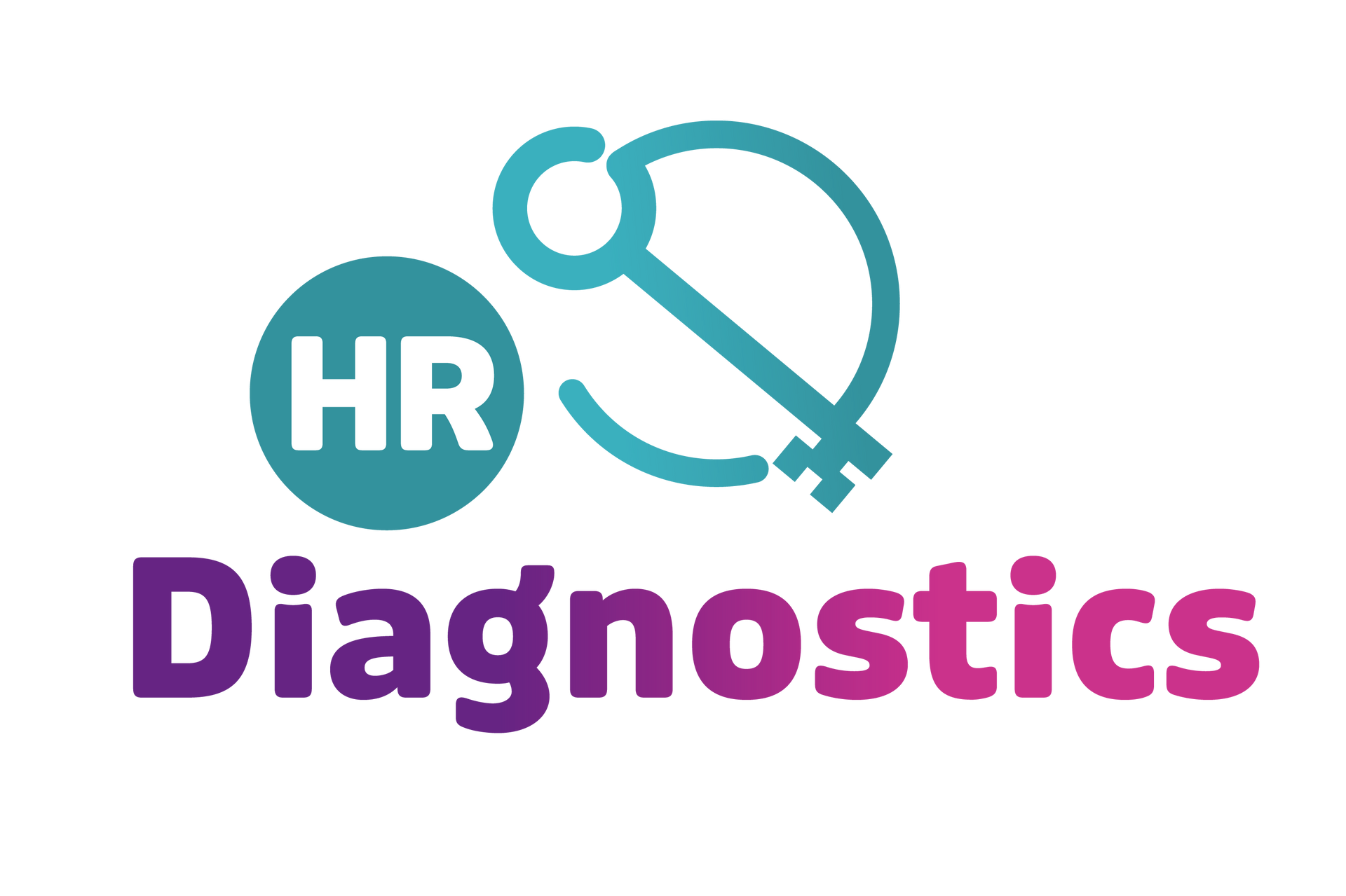 Logo: teal circle with 