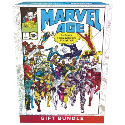 Set di fumetti Marvel Age Gift Bundle con coloratissimi supereroi Marvel in copertina.