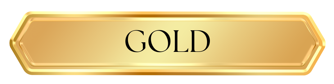 Gold banner with the word “GOLD” in black text.