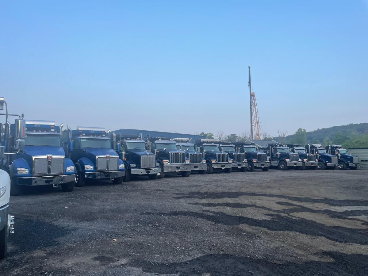 Parked Trucks — Congers, NY — SDM Industries Inc.