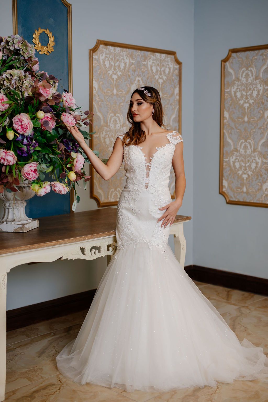 sachin and babi light blue dress Wedding Dresses for Your Big Day at Grandiflora Bridal