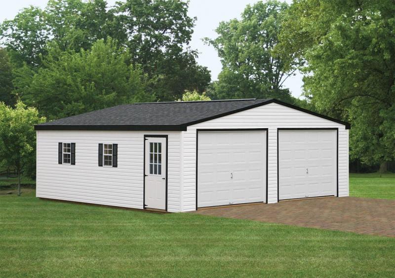 double wide garage
