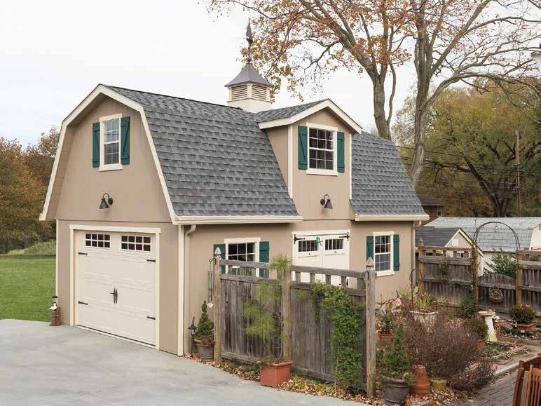 two story dutch barn