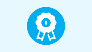 Icon of an award