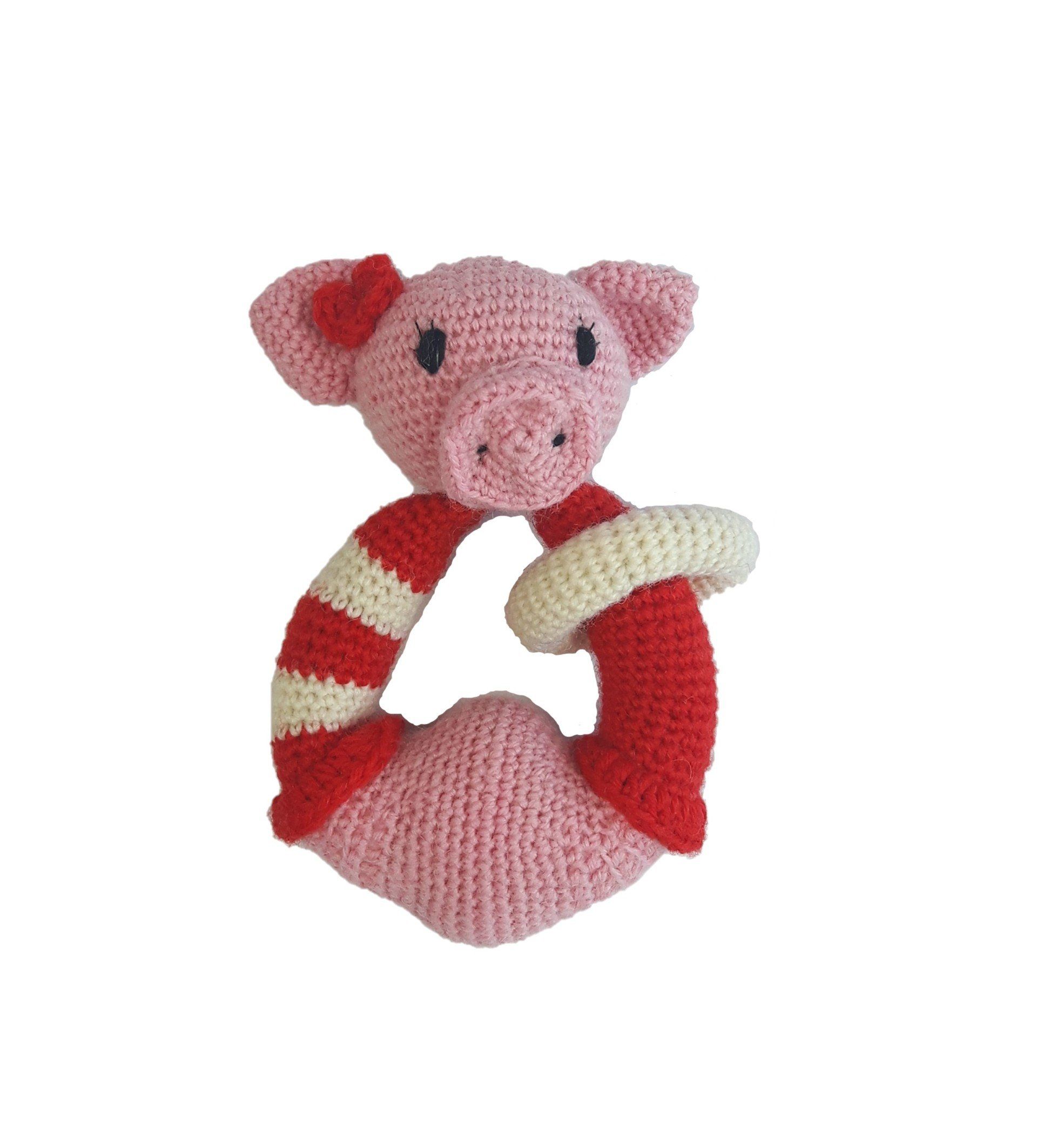 gratis haakpatroon, uitbreiding, sensomotorische ontwikkeling, babyspeeltje, wolvriendjes