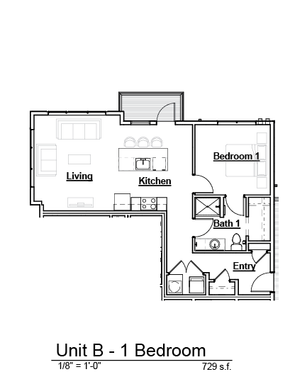 1 Bedroo