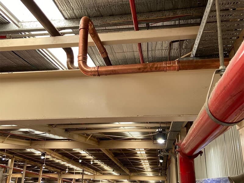 Copper Piping — Rossi Plumbing in Gold Coast, QLD