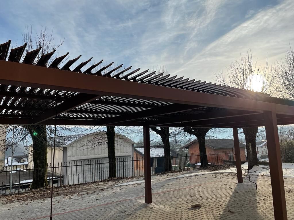 Pergola per posto auto