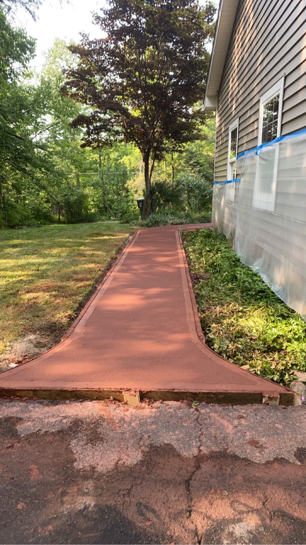 Concrete Walkway Leading to House 2 — Erie, PA — Saldana Services LLC