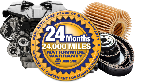 24 Month NAPA Warranty | HMI Auto Care