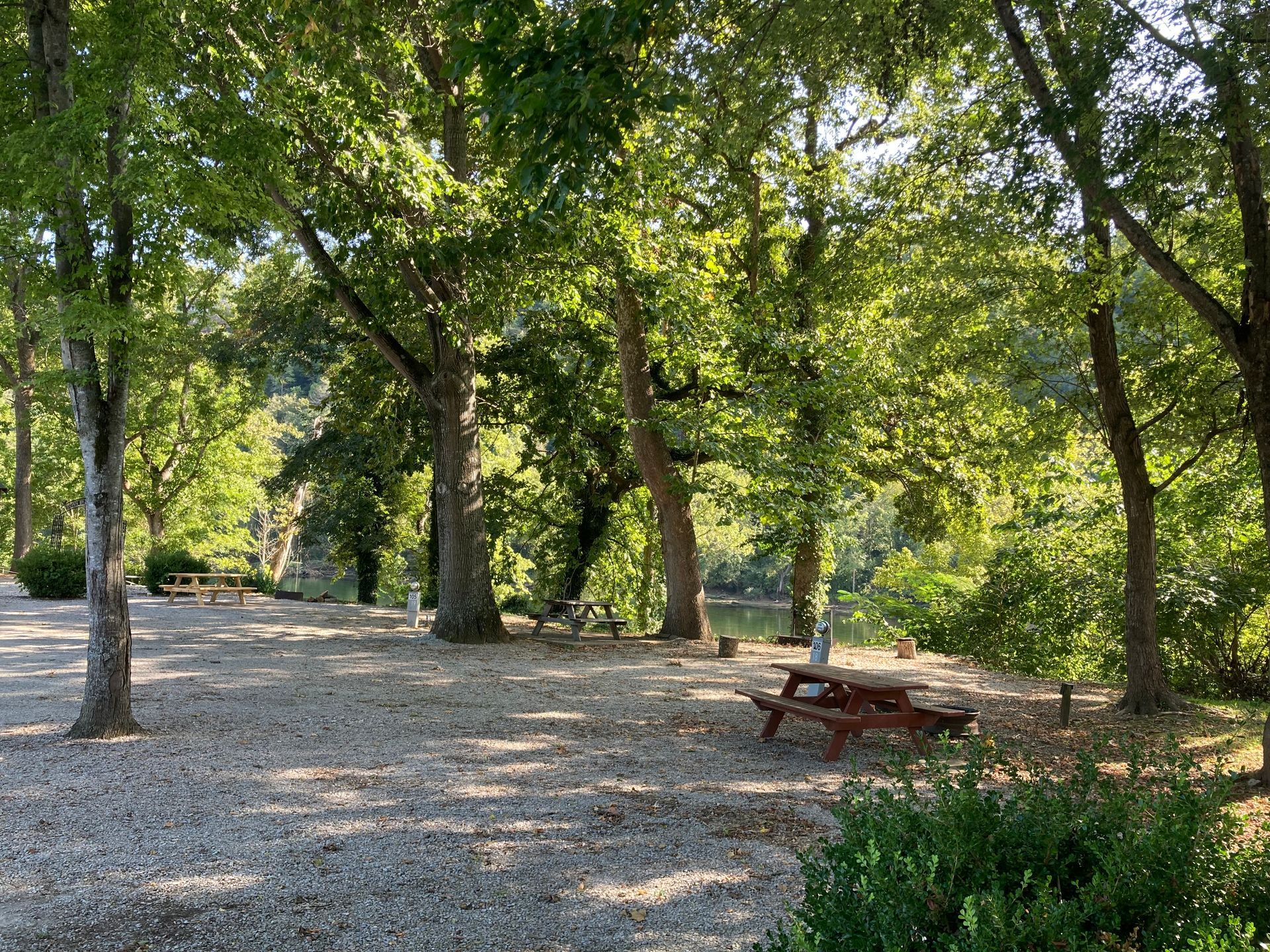 Copper John's Resort premiere RV site on White River