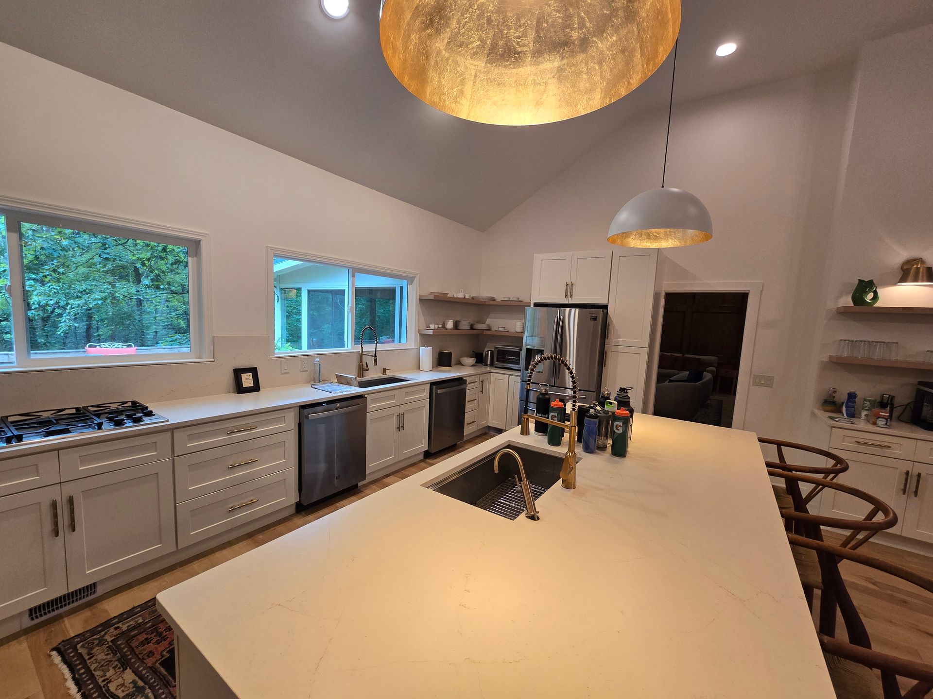Renovated kitchen 