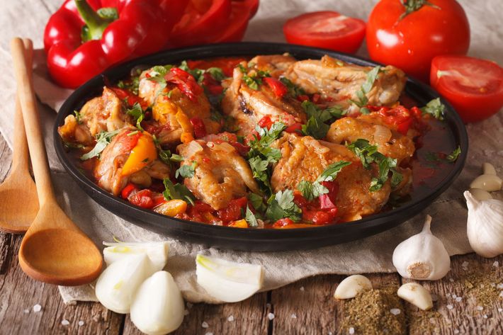 pollo ai peperoni