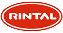 Un cerchio rosso con la parola rintal scritta al suo interno.