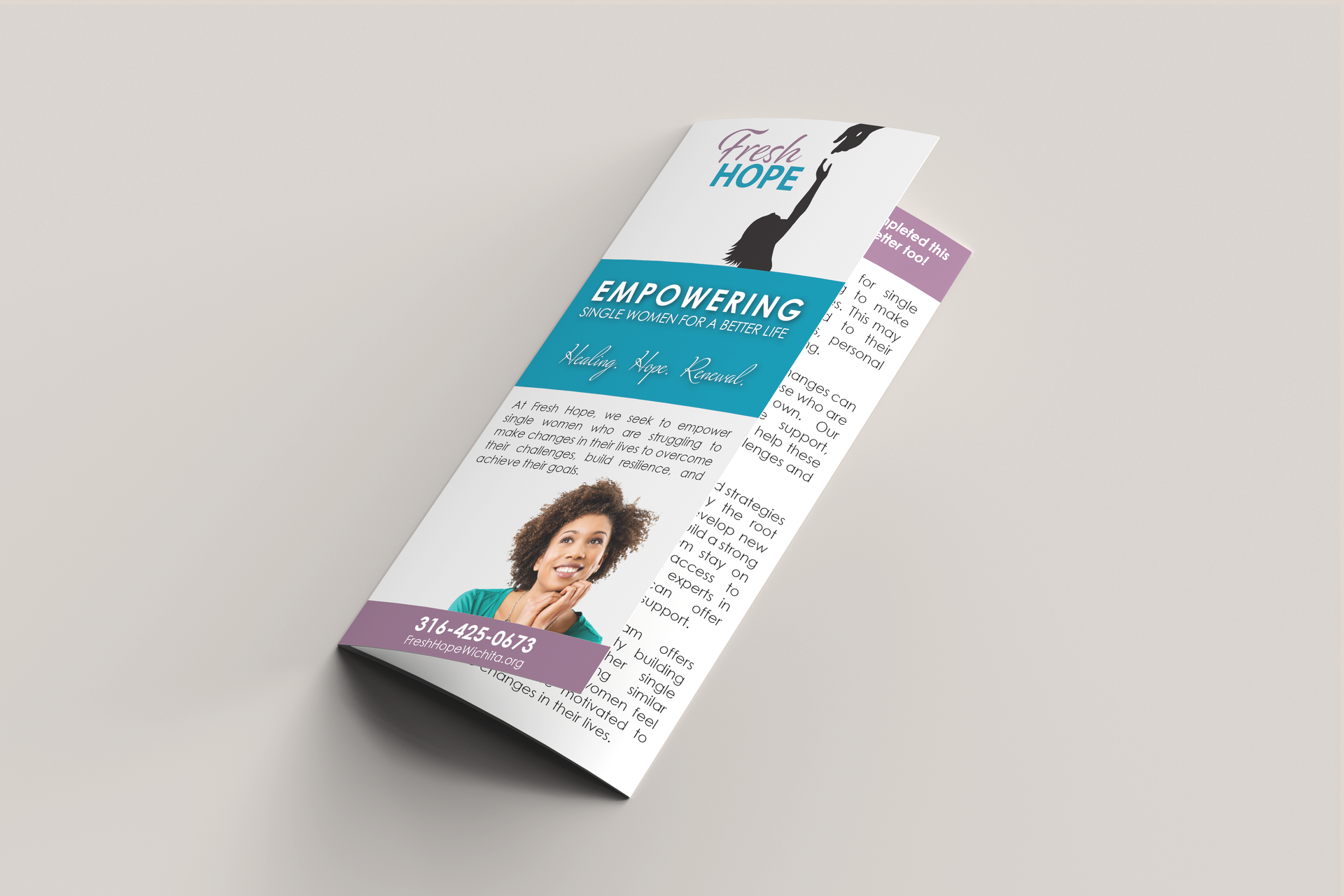 Brochure promoting 