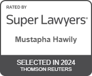 Super Lawyers seal: Mustapha Hawily selected in 2024.
