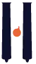 The logo of J. Gannon Helstowski is the letter H represented by two columns and a cannonball in the middle.