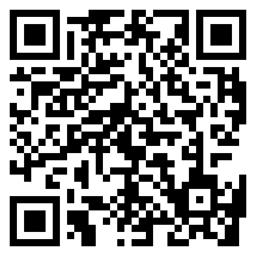 A black and white qr code on a white background.