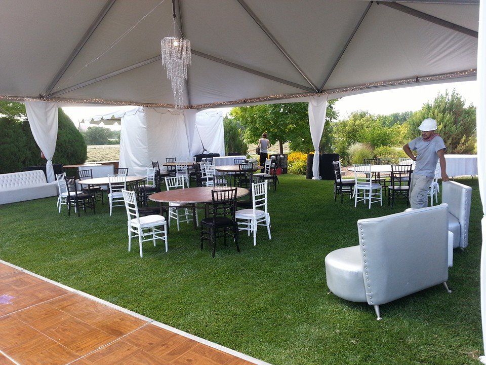 top rated tent, stage and floor rental company near me