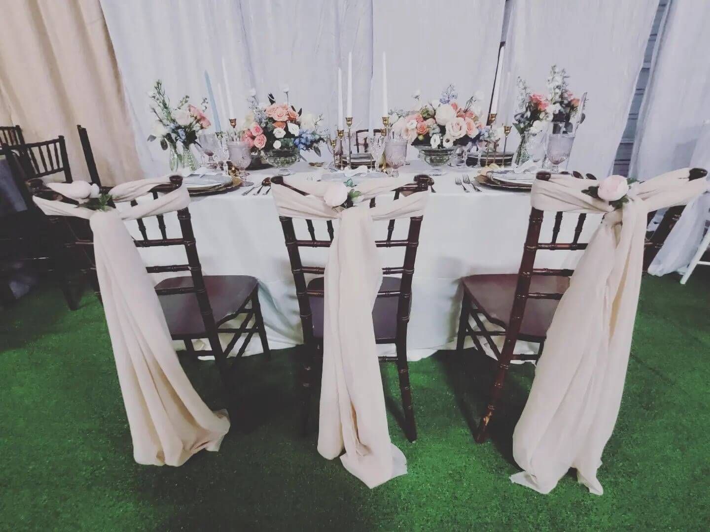 table & chair rentals for parties in Albuquerque NM