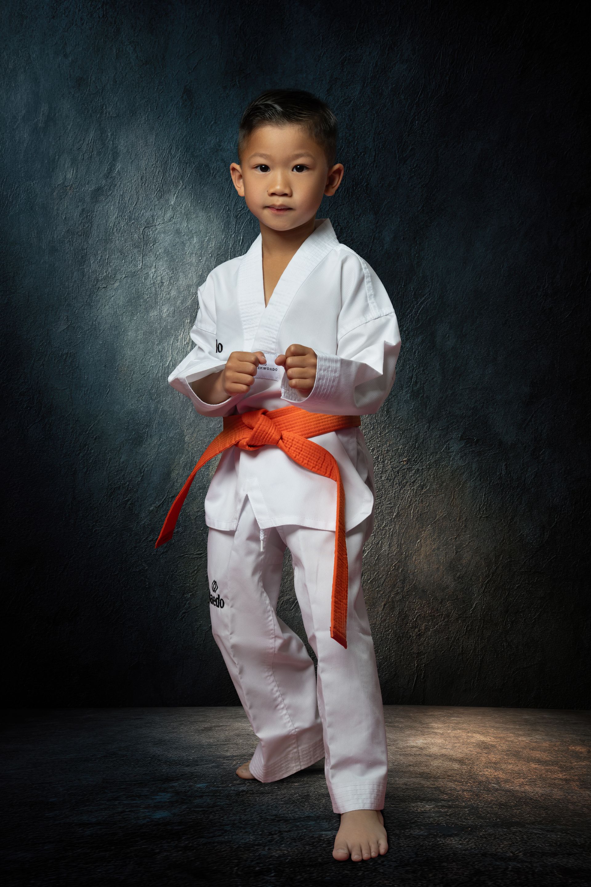 First grader professional headshot