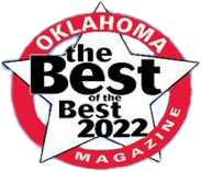 It is a logo for the oklahoma best of the best magazine.