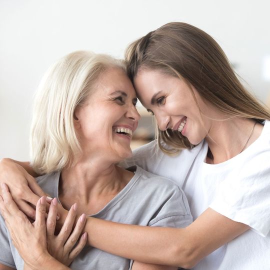 Young And Elder Women Smiling — Washingtonville, NY — Barry Bachenheimer LCSW BCD