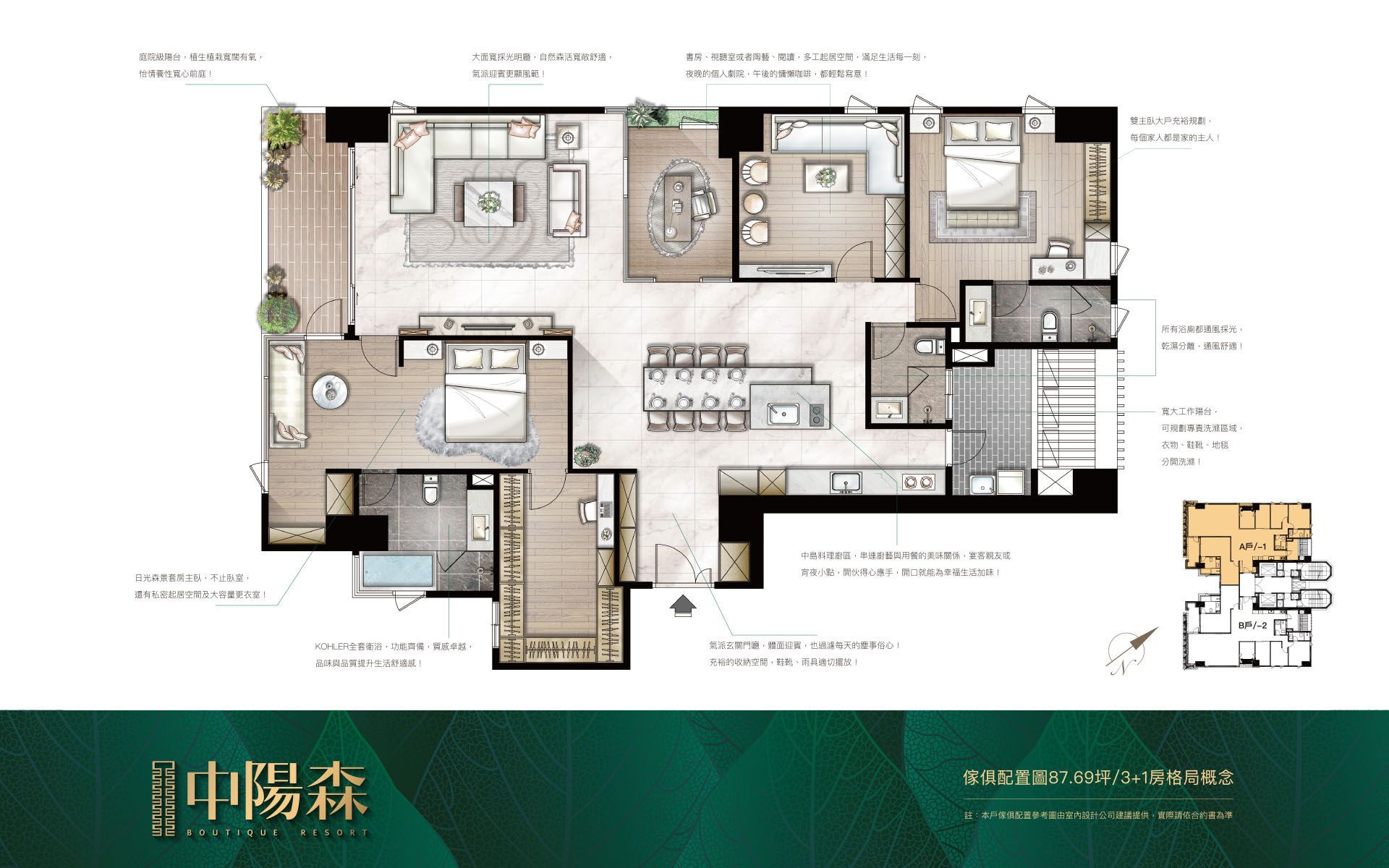 新竹市、高鐵站前、88坪、別墅升空、森活綠境、挑高3米6、利置行銷、代銷、中陽建設
