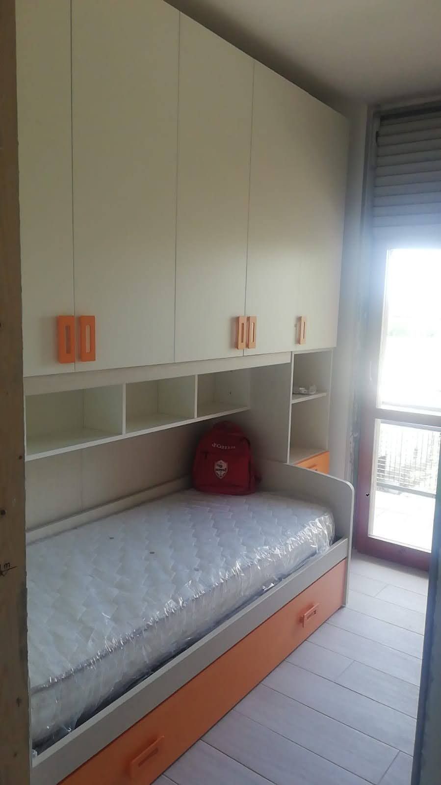 Nuova cameretta bambino ristrutturazione appartamento Roma Prenestina