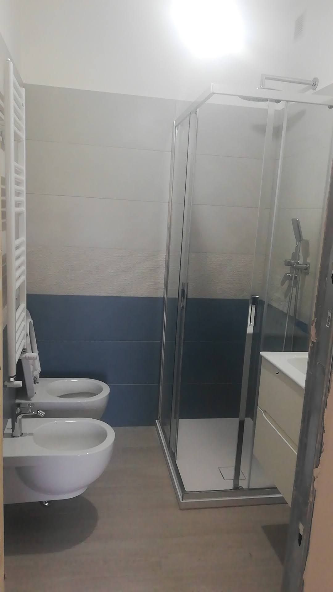 Nuovo bagno per bambino ristrutturazione casa Roma