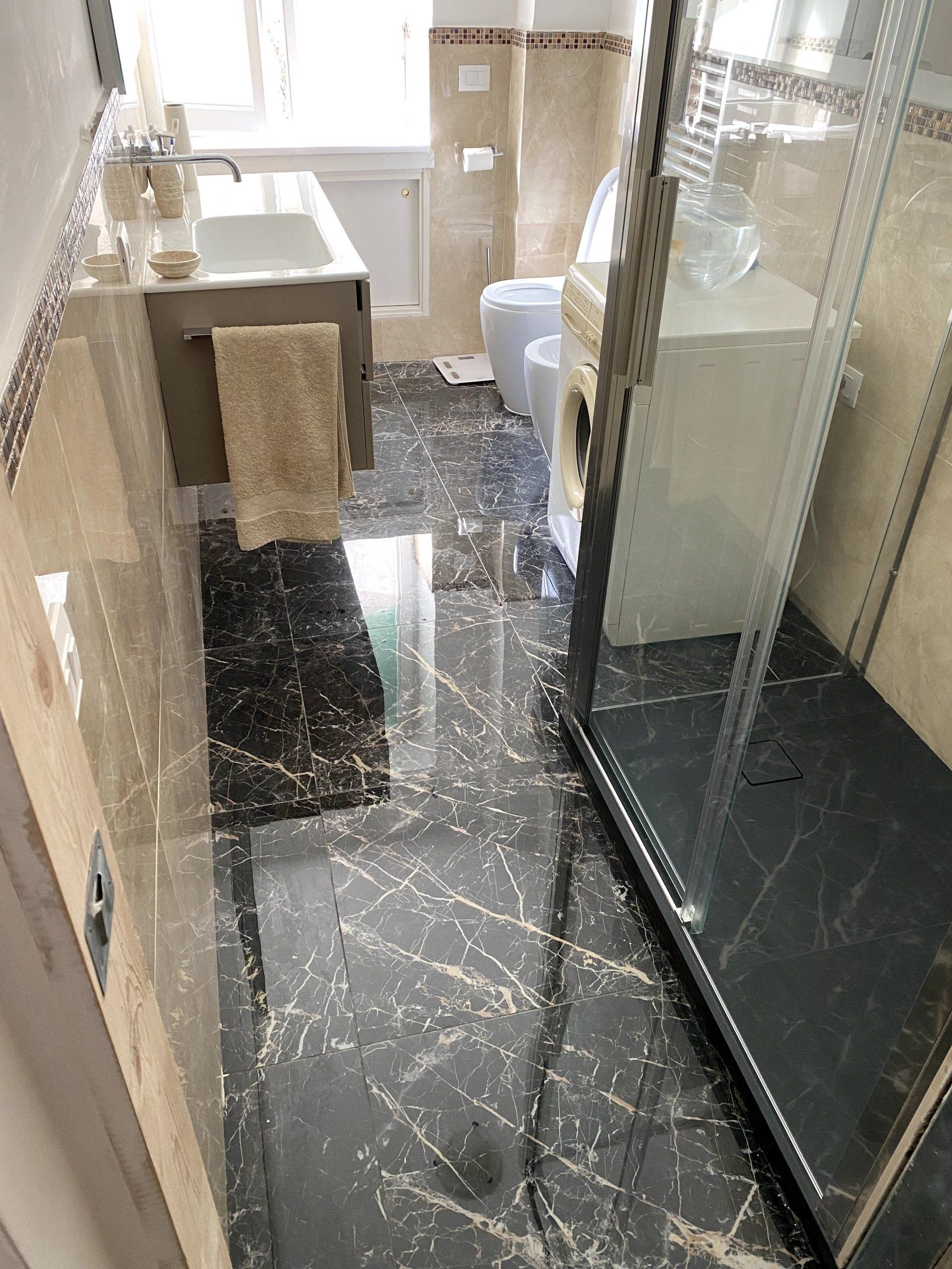 Ristrutturazione bagno Roma Prati, trasformazione di un bagno moderno