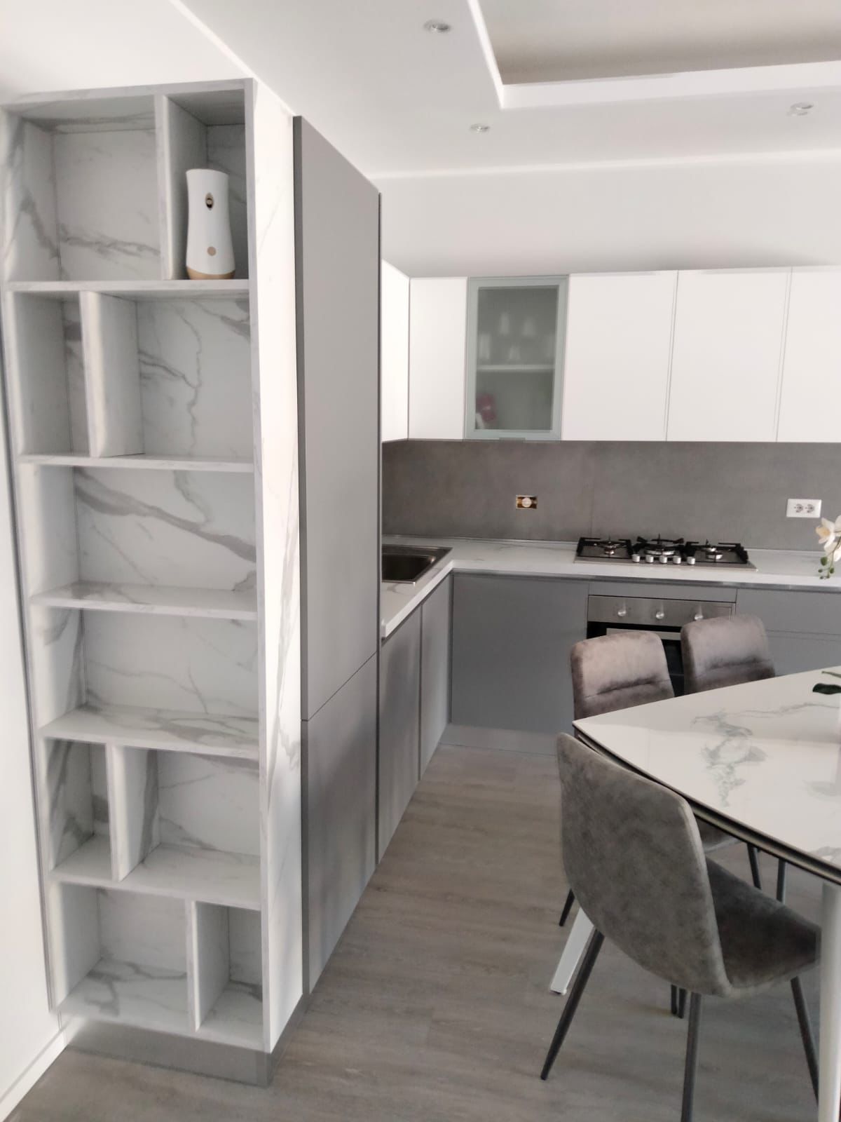 Ristrutturazione cucina moderna a Roma magliana