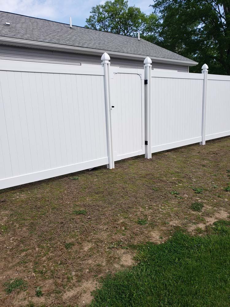 Wooden White Fence
