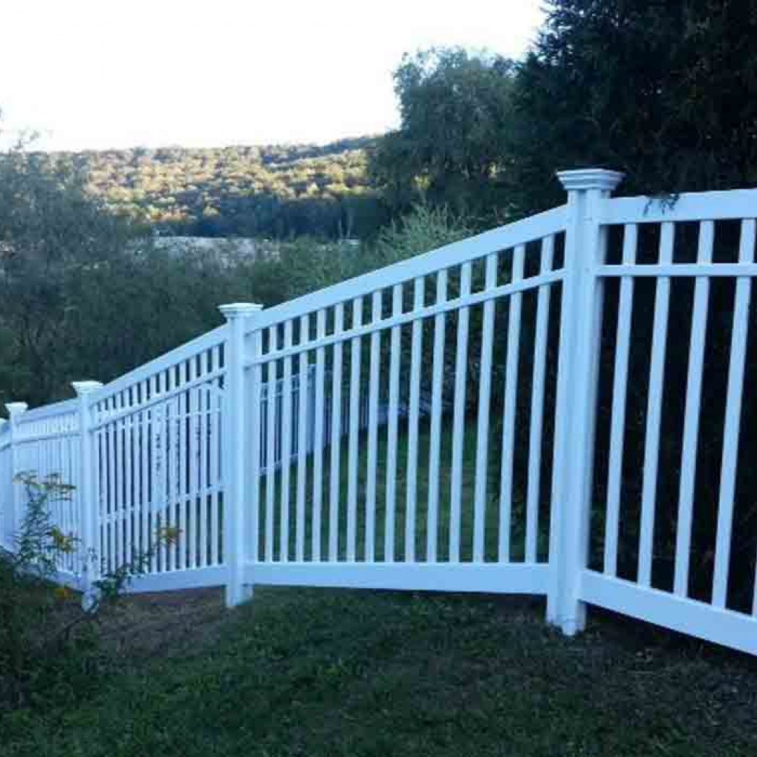 Metal White Fence Metal White Fence