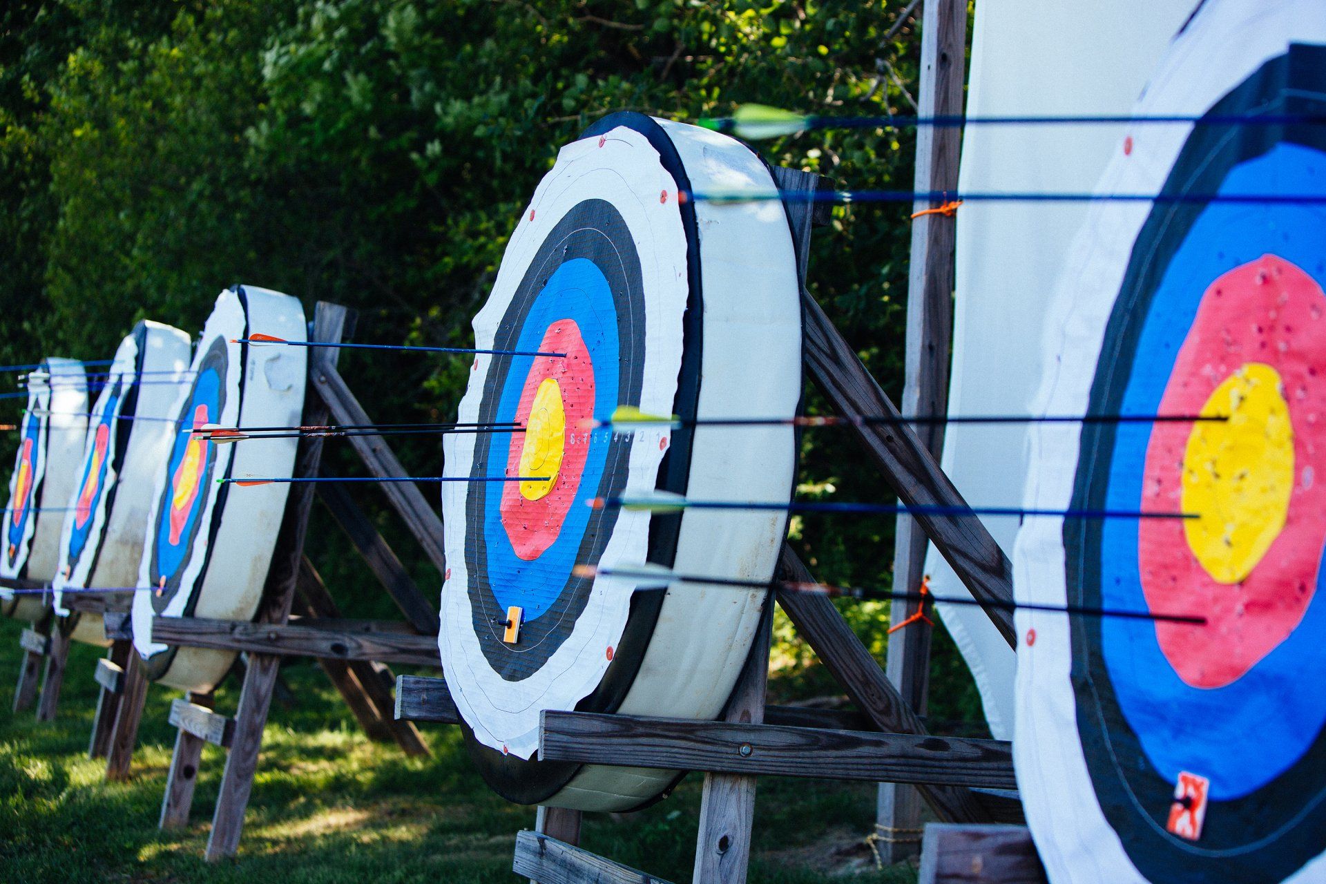 arrows in targets