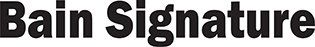 Logo bain signature