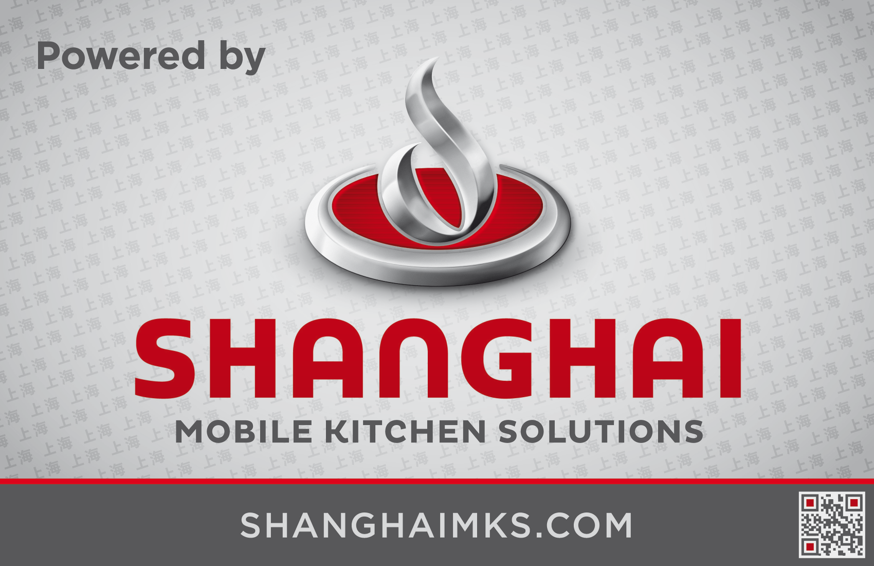 A shanghai mobile kitchen solutions logo on a white background
