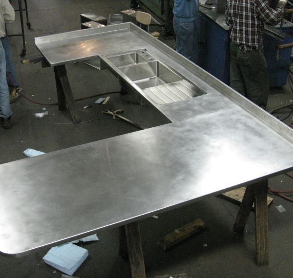 Stainless Steel Kitchen Counters