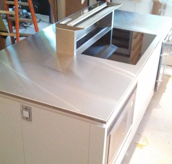 Stainless Steel Kitchen Countertops