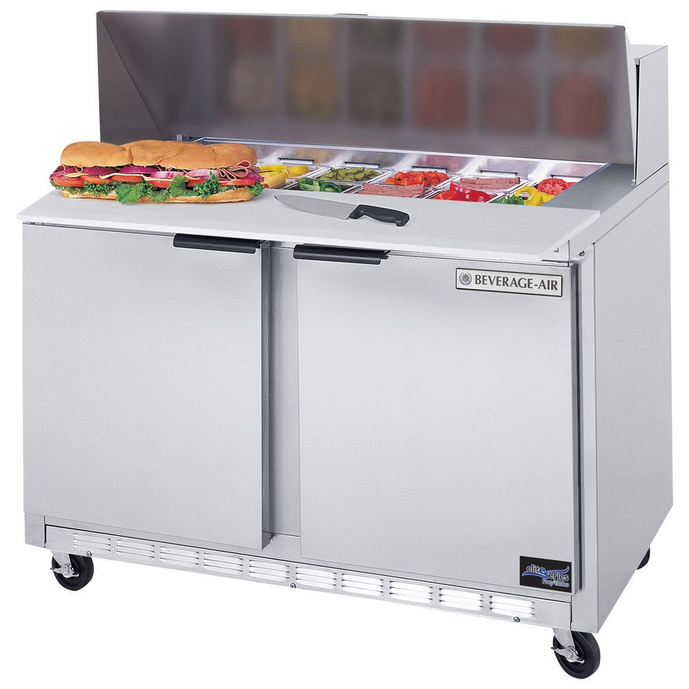 a sandwich on a refrigerator