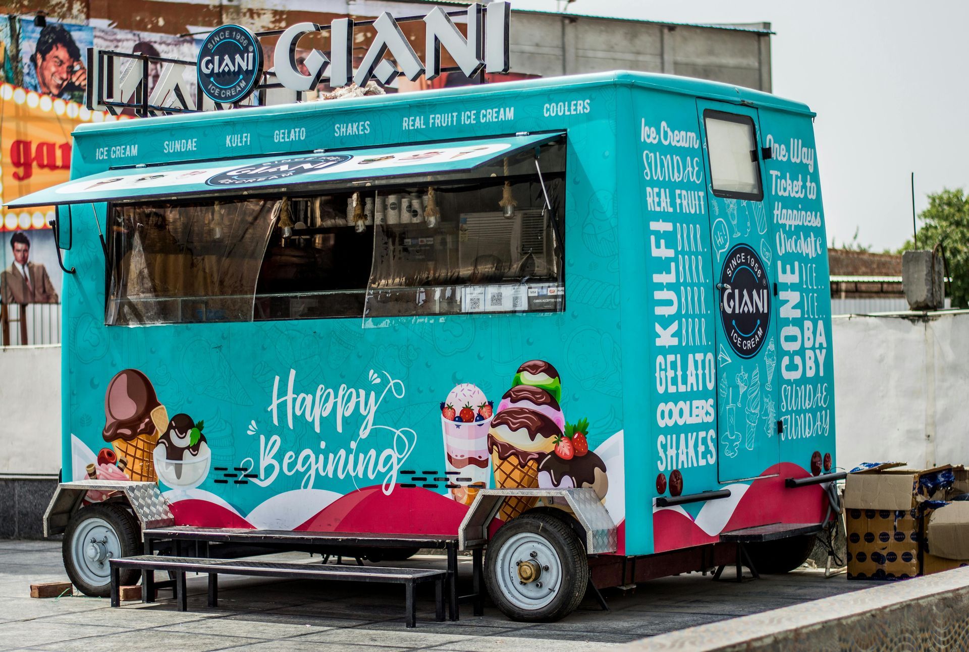 Catering Food Cart