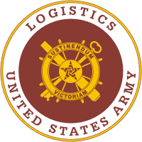 The logo for the united states army logistics