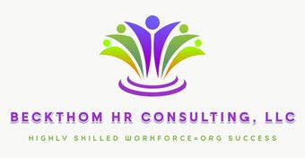 The logo for beck-thom llc your human resource consultants