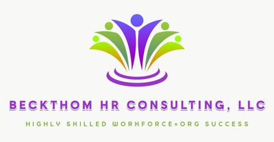 The logo for beck-thom llc your human resource consultants