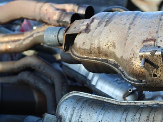 Mobile Mechanic Coventry carrying out a mobile exhaust repair