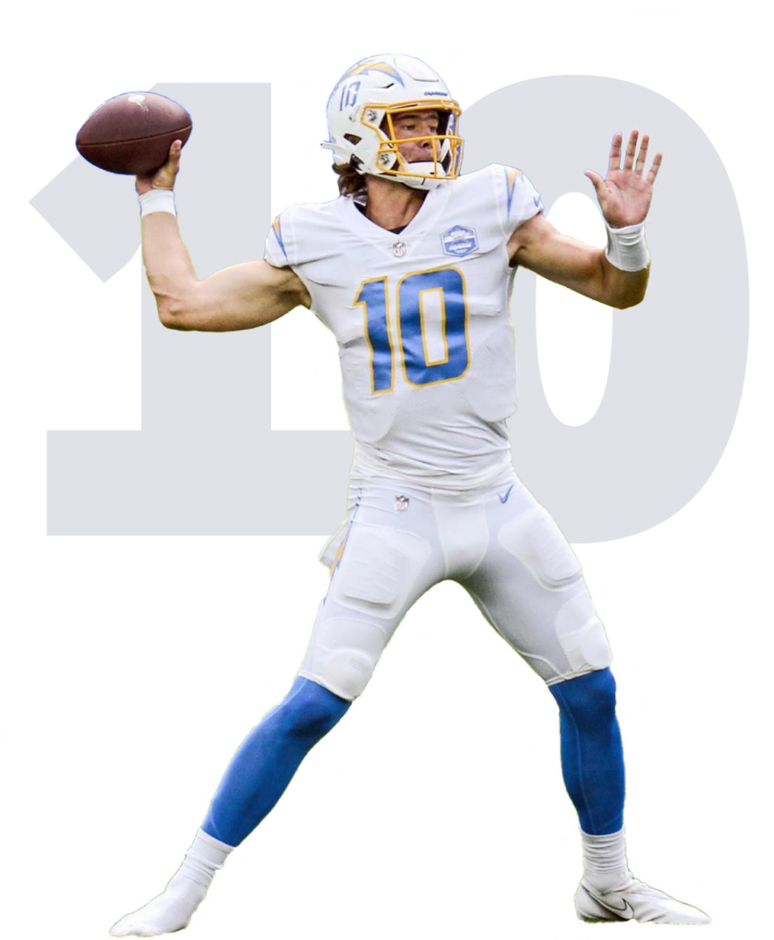 Quarterback throwing