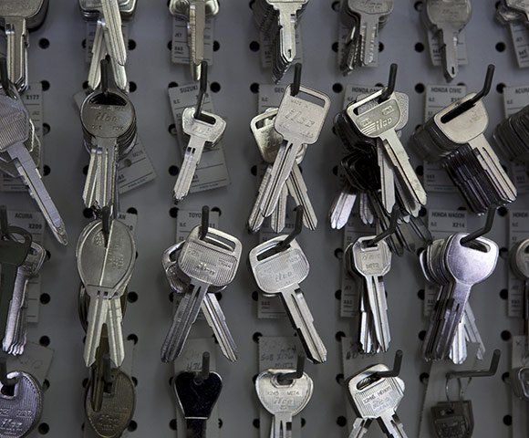 Rows Of Keys — Ottumwa, IA — Mobile Locksmith Rows Of Keys — Ottumwa, IA — Mobile Locksmith