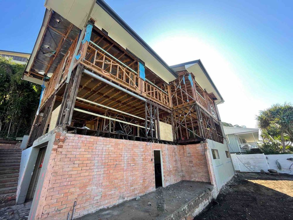 A Large House Is Being Built on Top of A Hill — Lifestyle Demolition in Kingscliff, NSW