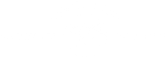A white logo for middle fork wilderness outfitters