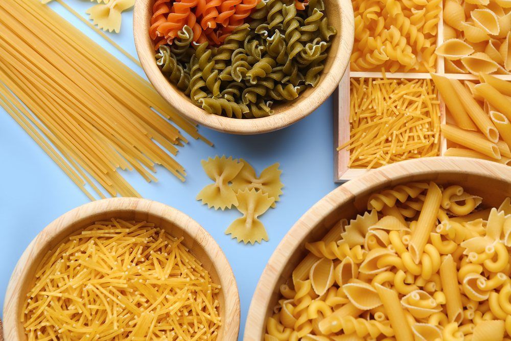 There Are Many Different Types of Pasta in the Bowls — Corrado & Frank Distributors in Fairy Meadow, NSW